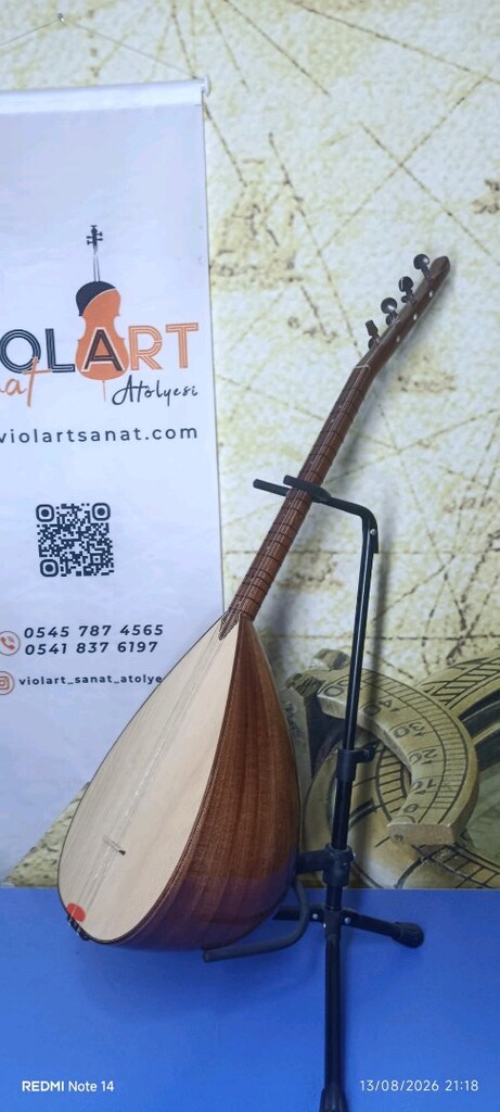 kısa sap profesyonel bağlama - 3