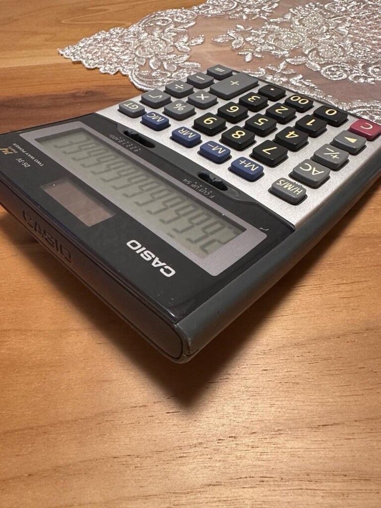 Casio DS-3V hesap mak - 12
