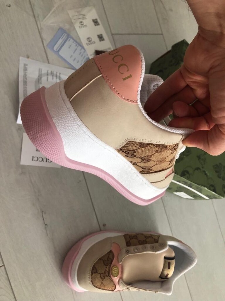 GUCCİ bayan ayakkabı 37 numara pembe - 5