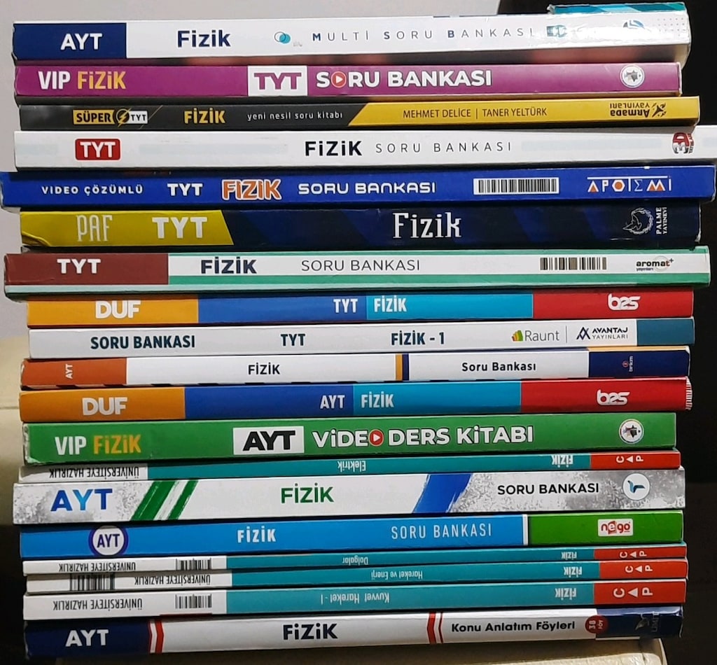 YKS TYT AYT Soru Bankası Kitapları - 8