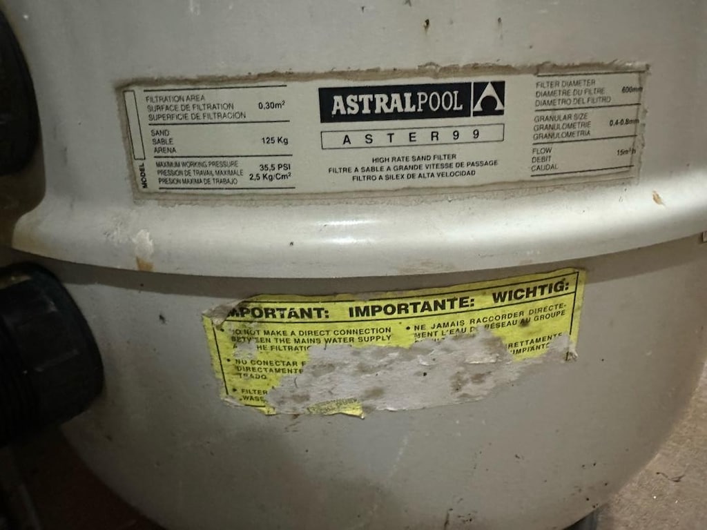 ASTRALPOOL Havuz kum filtresi 600mm - 3