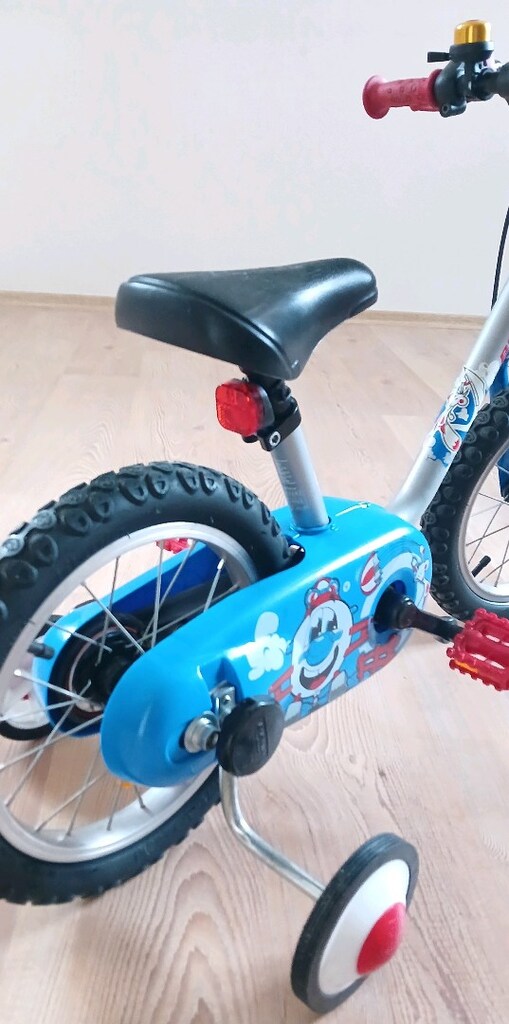 btwin çocuk bisikleti 14 jant Decathlon YENİ GİBİ Ön Sepetli de var - 3
