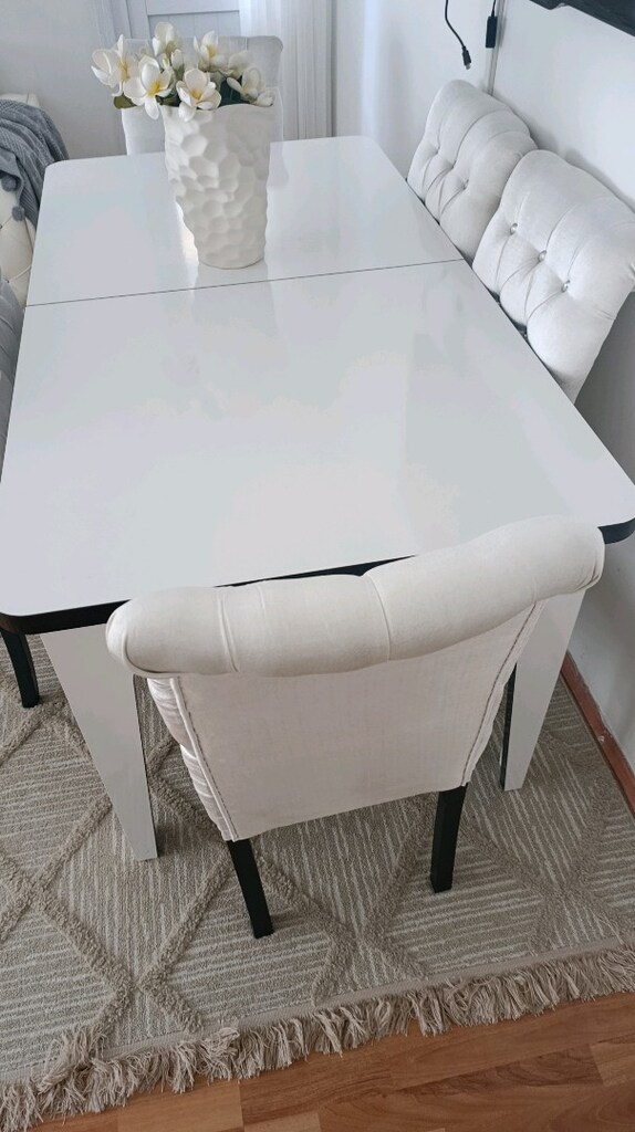 koltuk takımı ve yemek masası takımı masa açılıp 12 kişilik koltuk da - 9