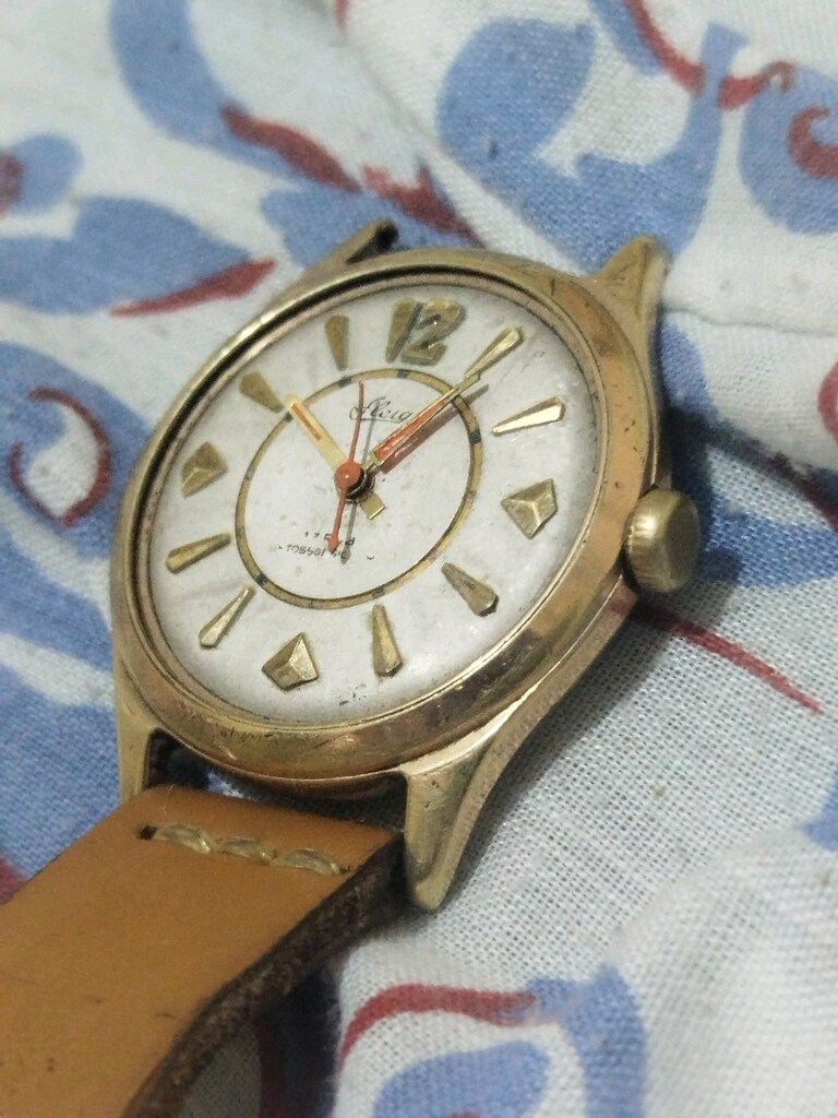 flea antika kurmalı altın saat - 15