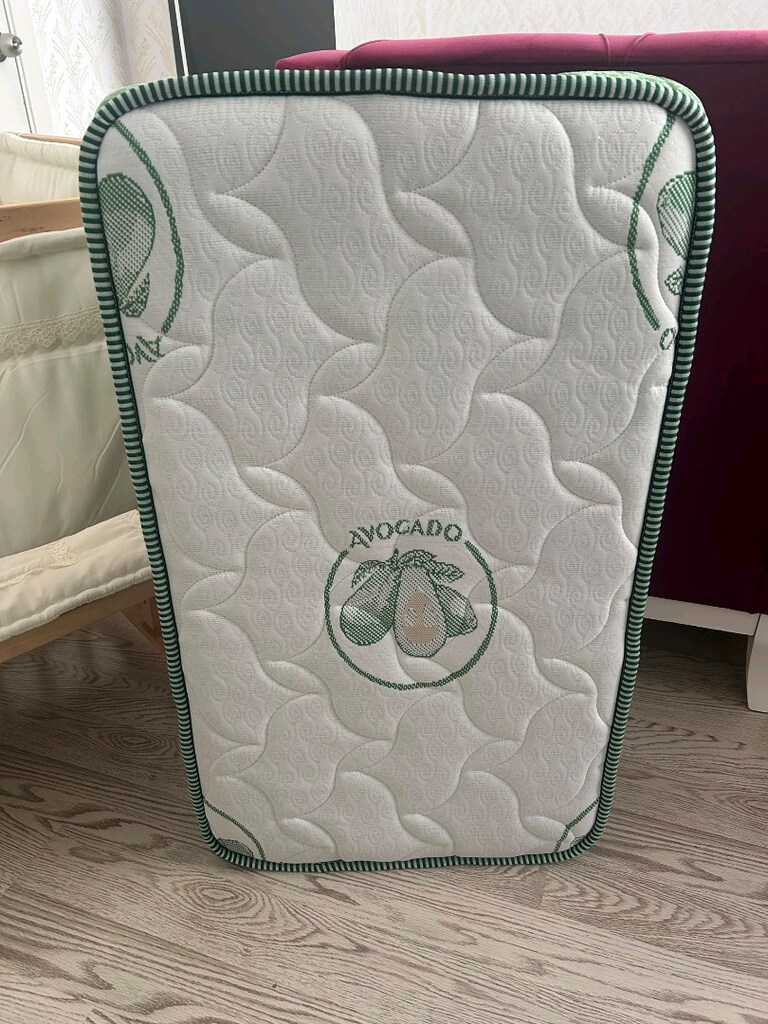 Ahşap Sallanır Beşik + Full Ortopedik Yaylı Yatak - 2