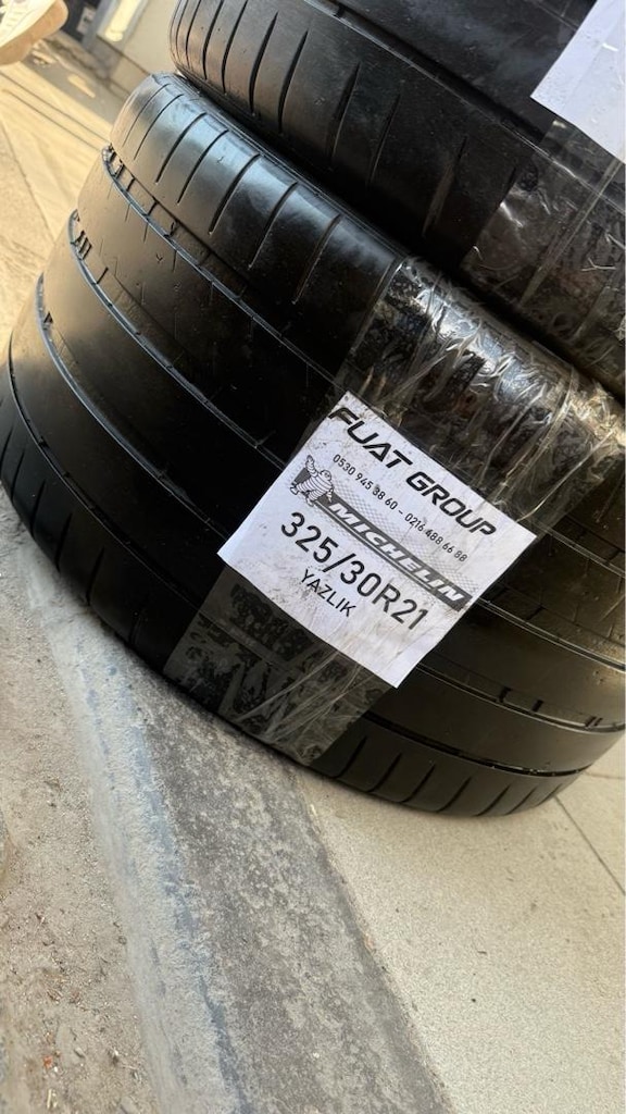 275 35 21 - 325 30 21 MİCHELİN ÖN ARKA SET ÇOK İYİ DURUMDA - 5
