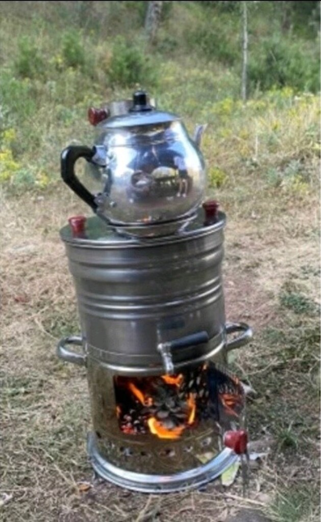 semaver ve mangal seti - 6