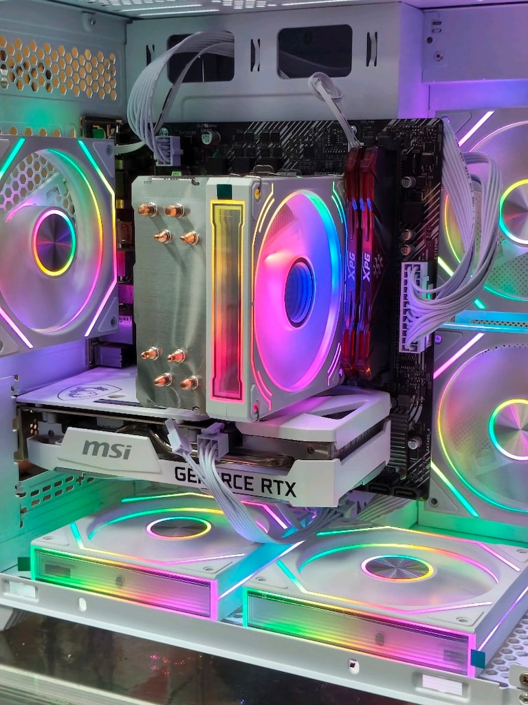 8GB RTX 3050 RYZEN 5500 16GB RAM 512GB M2SSD 600W AKVARYUM KASA - 3