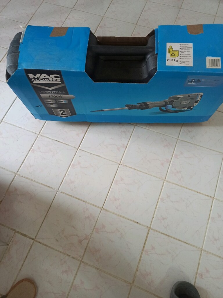 Mac Allister MSBR1700 W 24 kiloluk Kırıcı - 8
