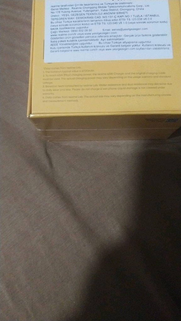 realme C71 256GB hafıza 24gb ram - 2