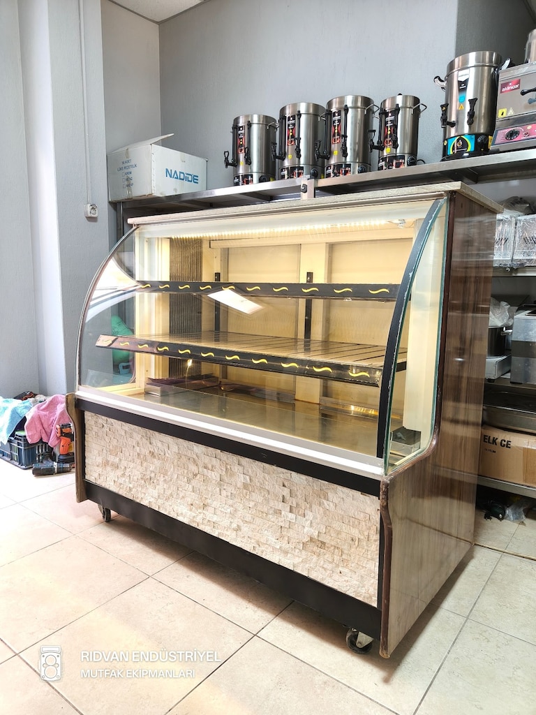 Meze dolabı kebap dolabı çikolata pasta teşhir vitrin soğutucu dolap - 15
