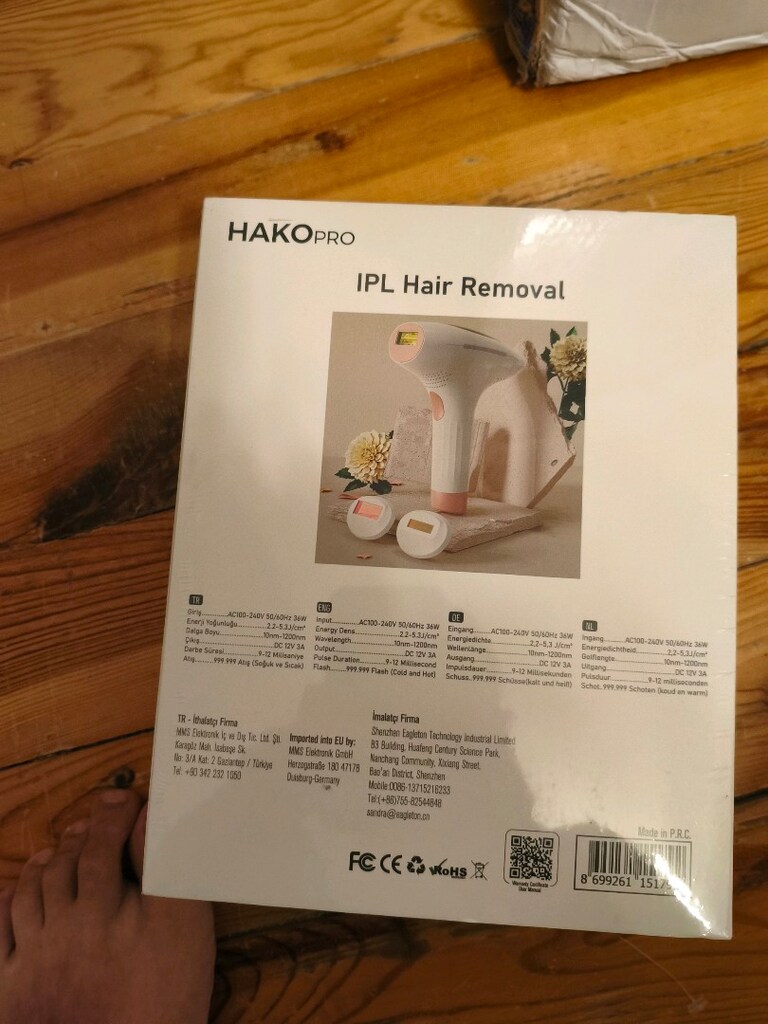 HAKOPRO 3 Farklı Buz başlıklı epilasyon cihazi - 3