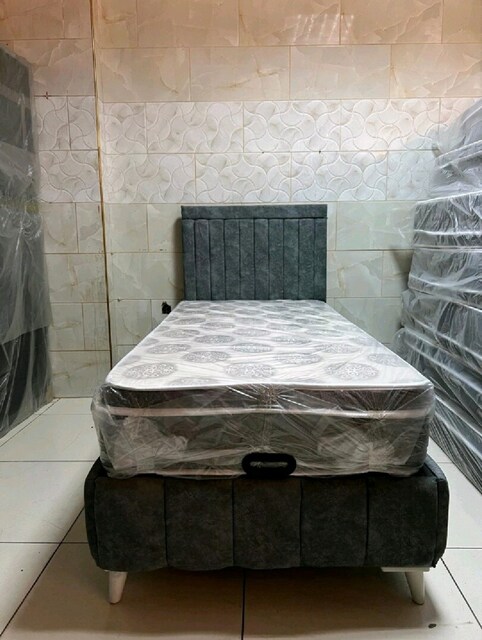 90X190 TEK KİŞİLİK YATAK BAZA BAŞLIK TAKIMI