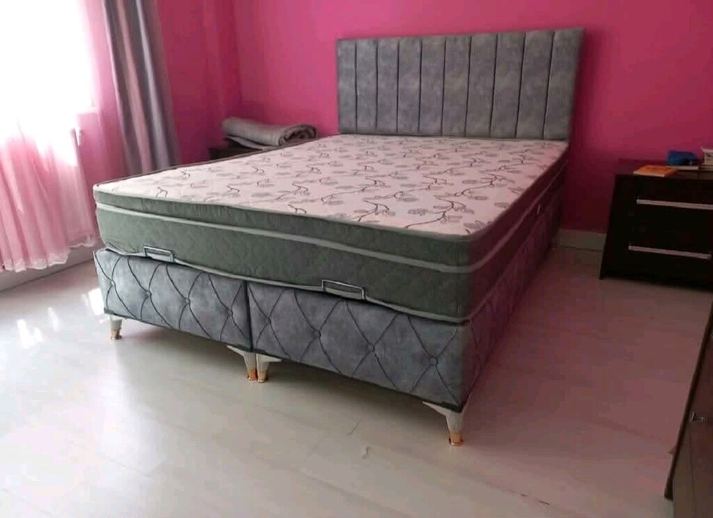 SIFIR İMALATTAN ÇİFT KİŞİLİK LÜKS YATAK BAZA BAŞLIK - 3