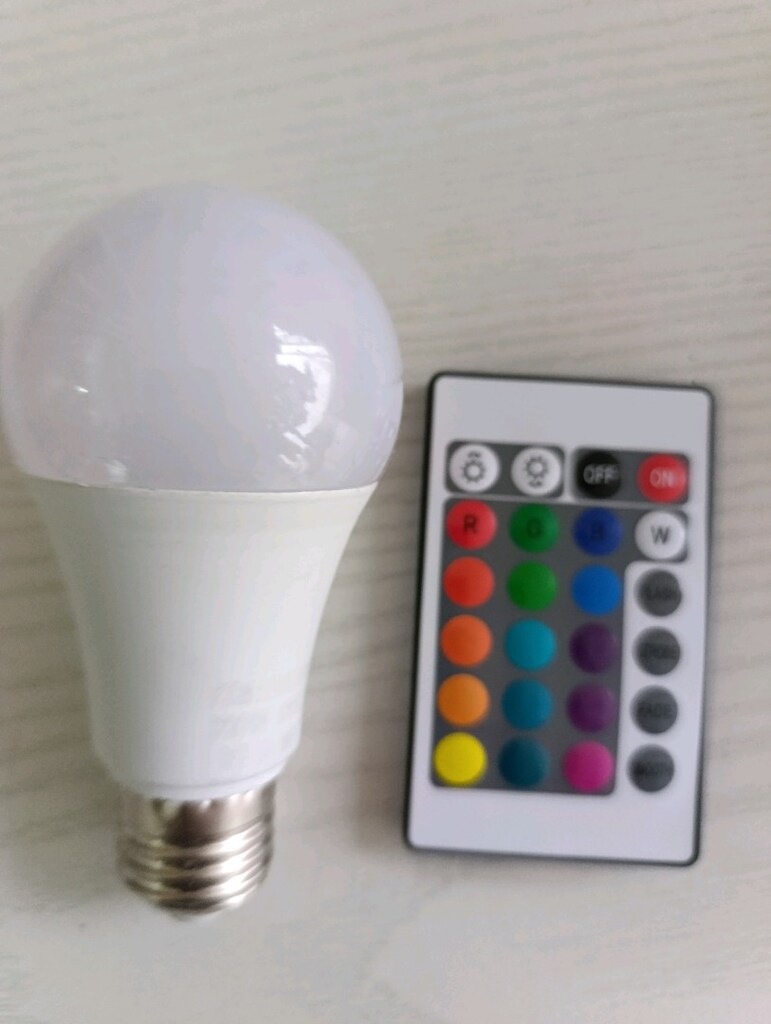 RGB LED kumanda lı ampul - 3