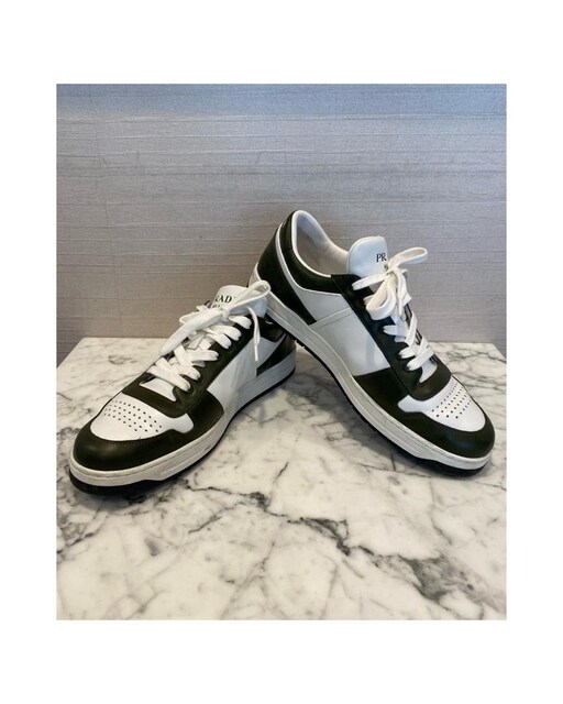 Prada 43 Downtown Deri Spor Ayakkabı