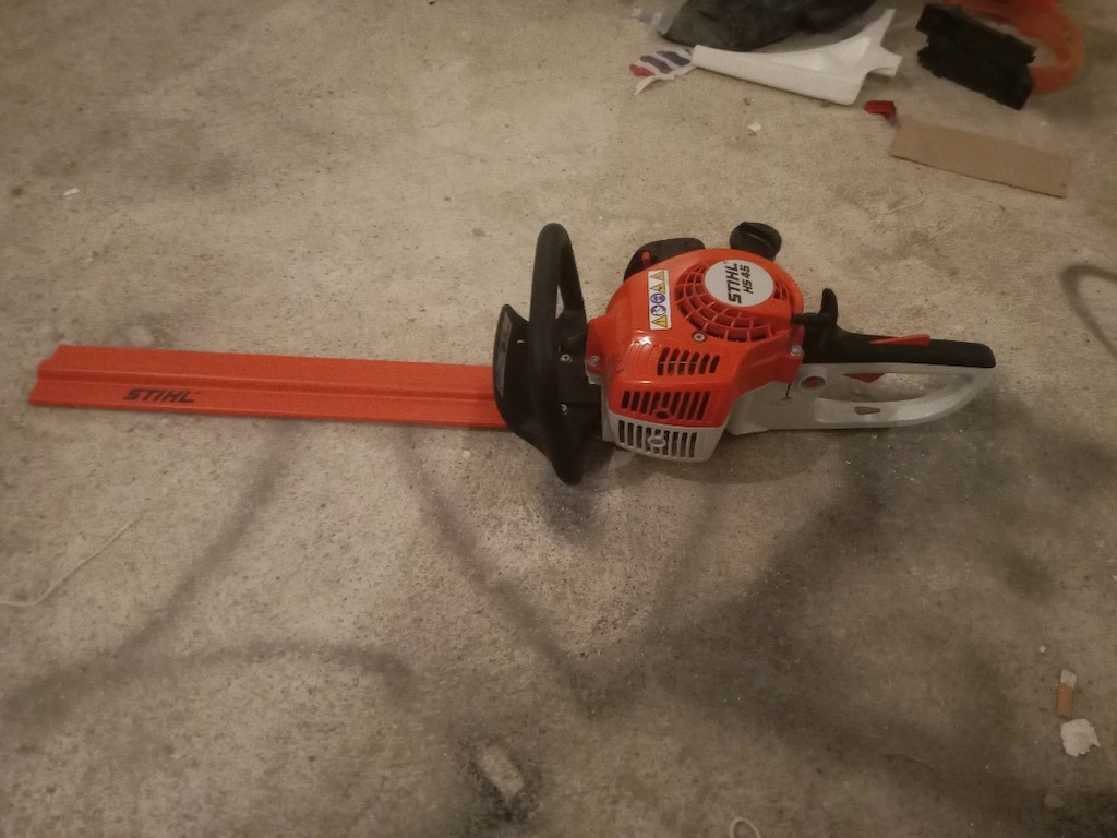 sıfır bir sefer kullanıldı çit motoru sthıl orijinal - 4