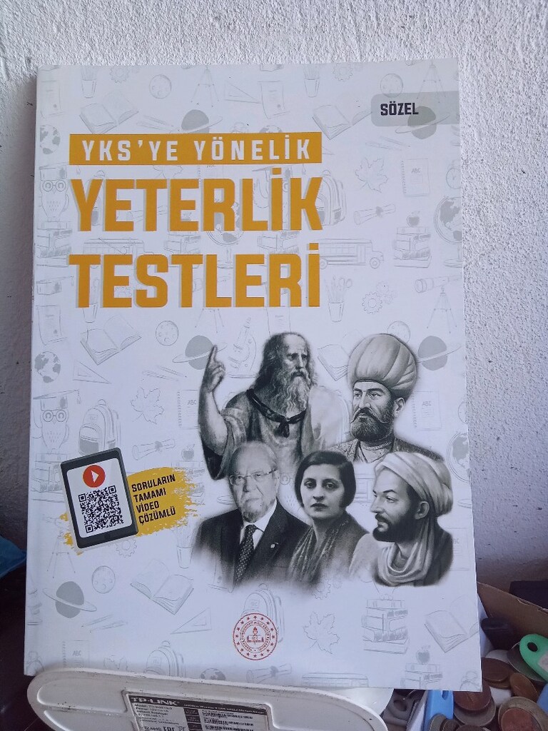 12 nci Sınıf YKS Yeterlilik Sözel TEST Kitabı