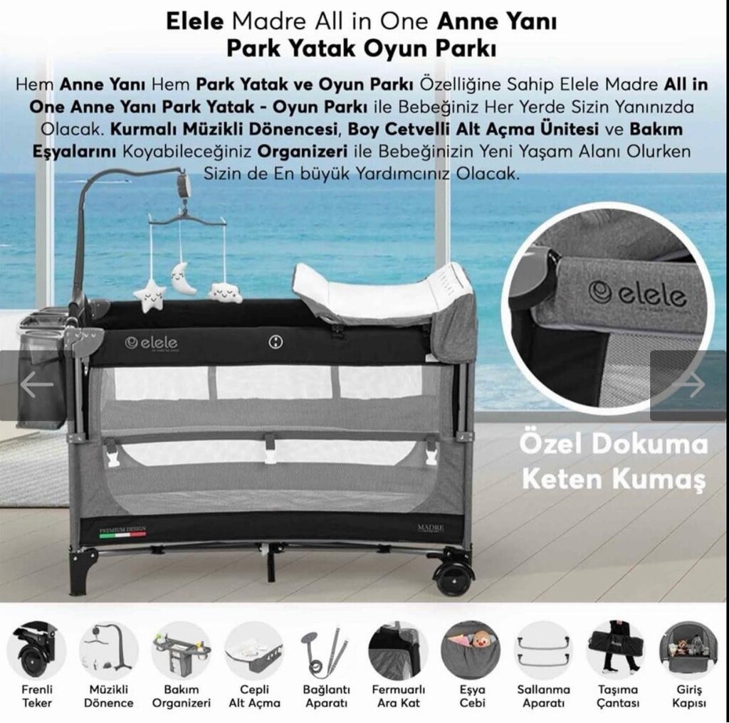 Elele Madre Park Yatak 70x110 - 3