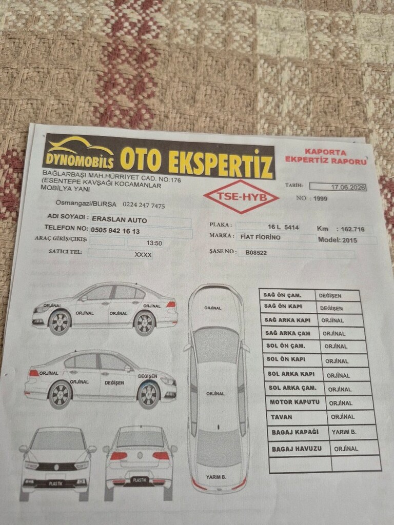 Tertemiz Sorunsuz Masrafsız Fiat Fiorino 173 Favoriye son günler - 12