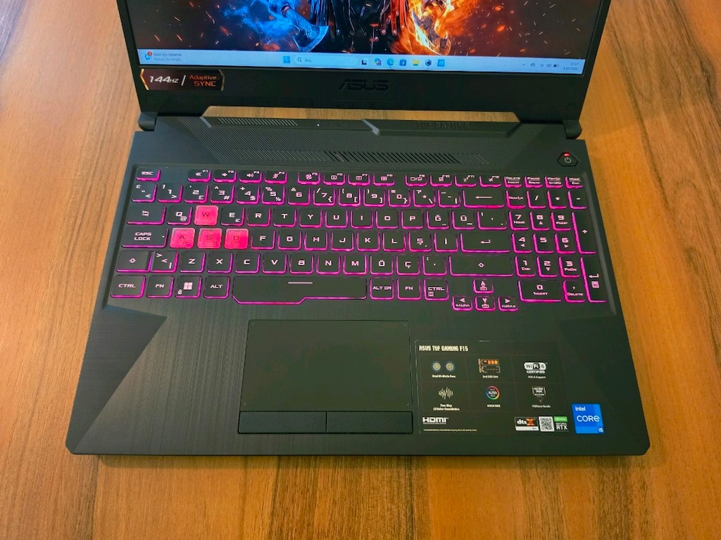 Asus Tuf Gaming Laptop RTX3060 Hatasiz - 2