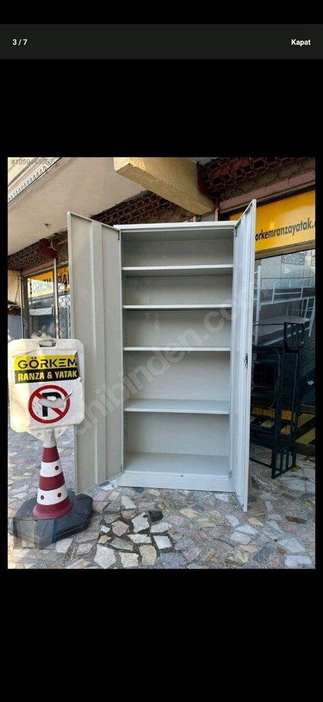 198 CM METAL DOSYA EVRAK DOLABI UCRETSİZ TESLİMAT - 5