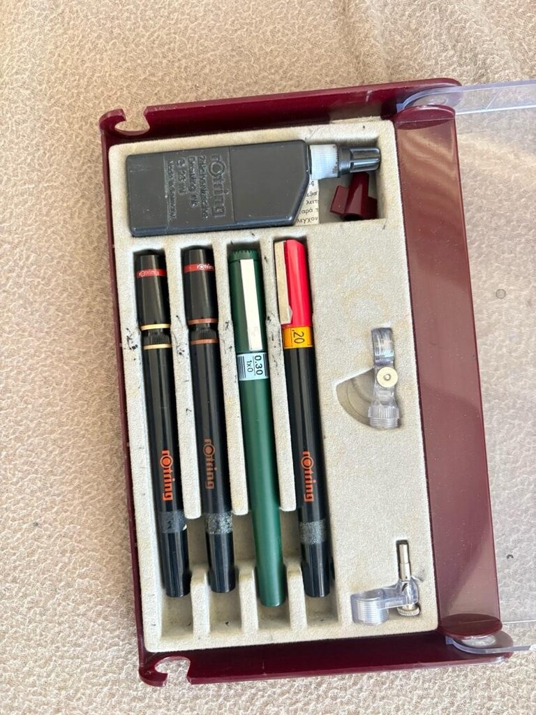 Rotring Rapido Kalem Seti – Teknik Çizim Kalemleri - 3