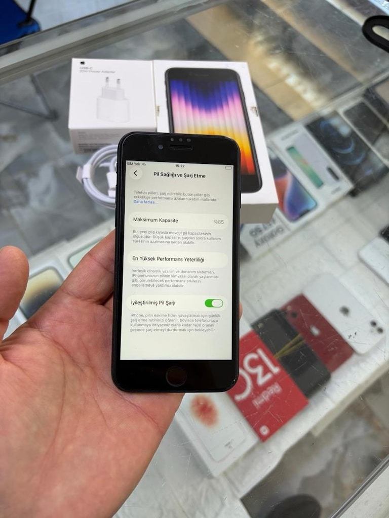 MÜHENDİSCELLDEN İPHONE SE 3.NESİL ORJİNAL PİL%85 KUTU FATURALI - 10
