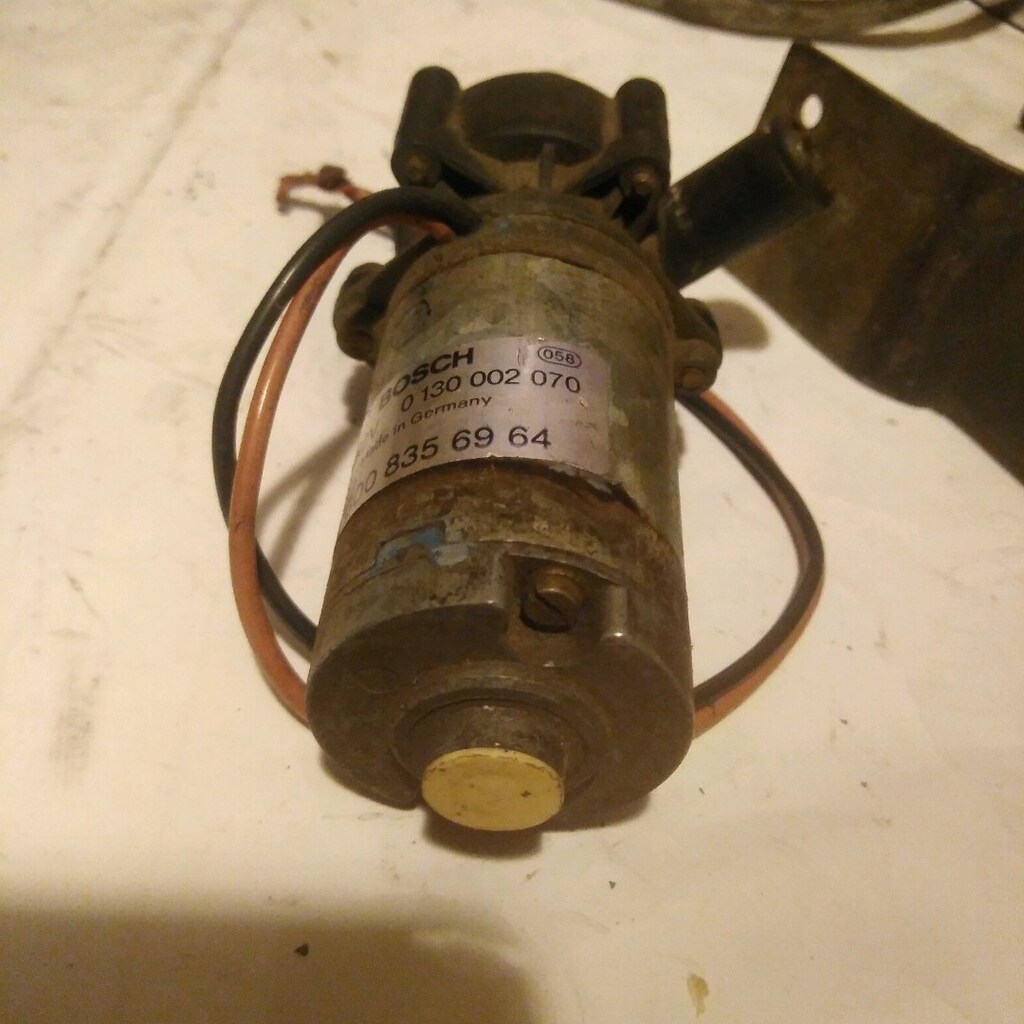 MERCEDES YARDIMCI ISITMA SOĞUTMA SU POMPASI W126 W109 W123 R107 300SEL - 4
