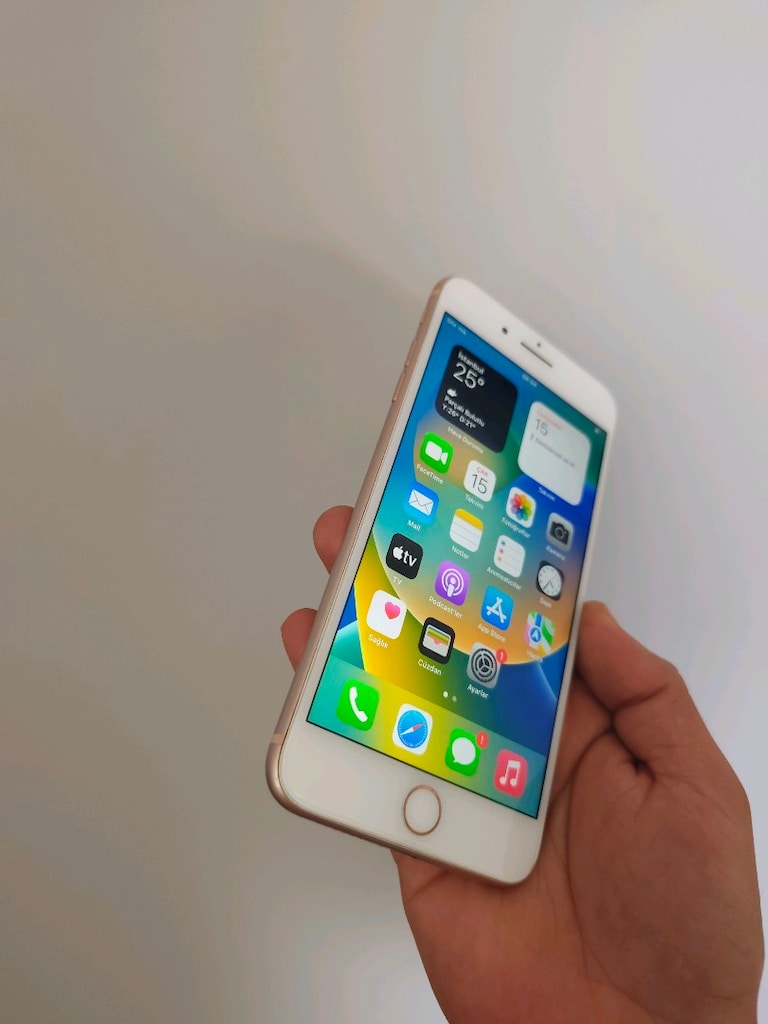 İPHONE 8 PLUS 64 GB TR CİHAZI PİL 71 TAMİRSİZ İŞLEMSİZ - 2