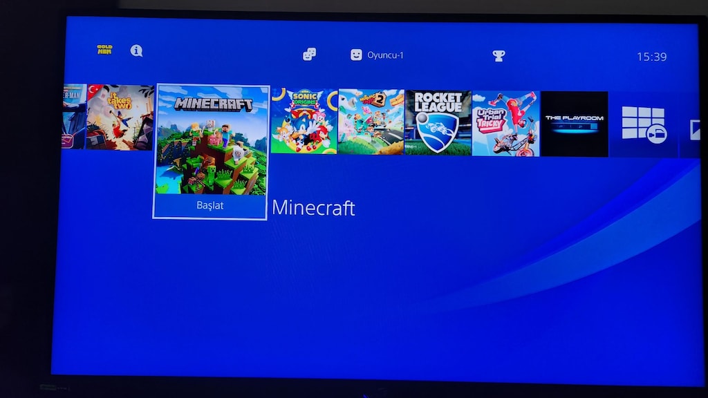 PS4 Slim 1 TB GOLD Edition, FC 27+15 Oyun, 2 Orijinal Gold Kollu - 15