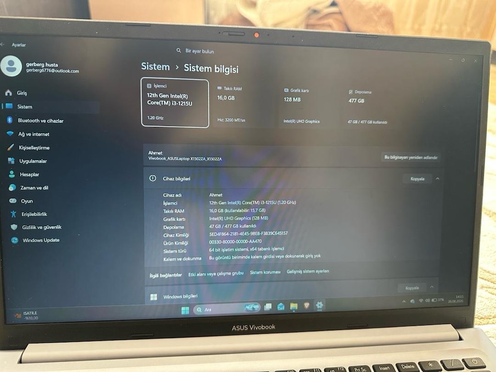 asus vivobook laptop i3 - 2