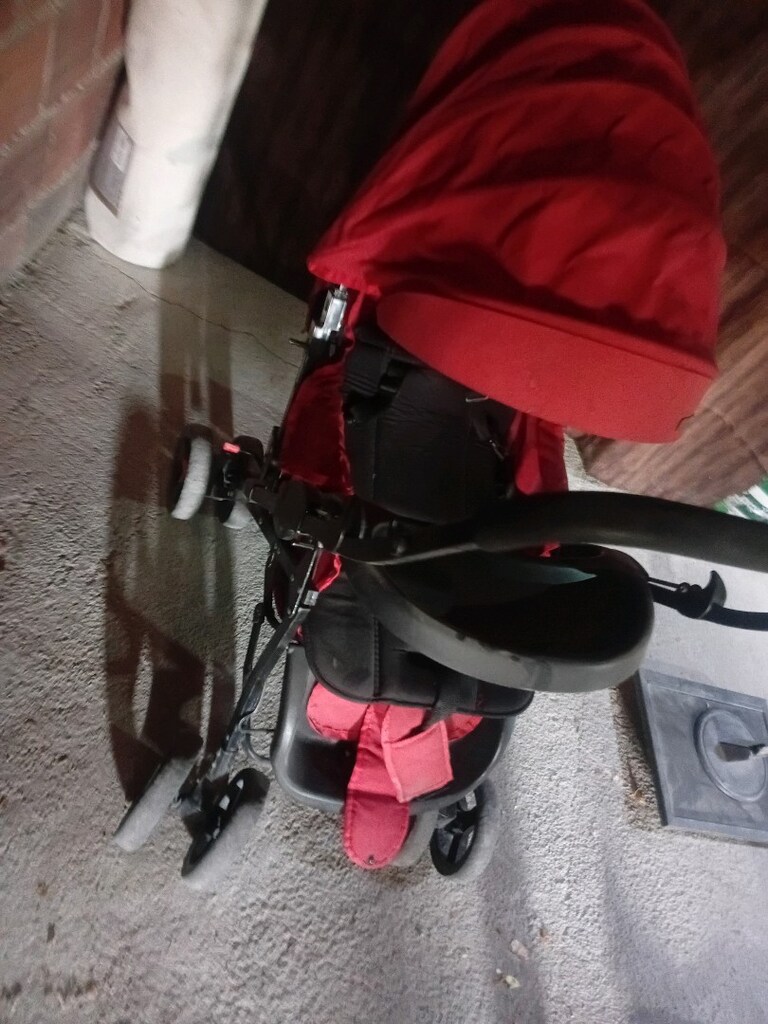 1 yıl kullanılmış bebek arabası Ebebekr markalı - 3