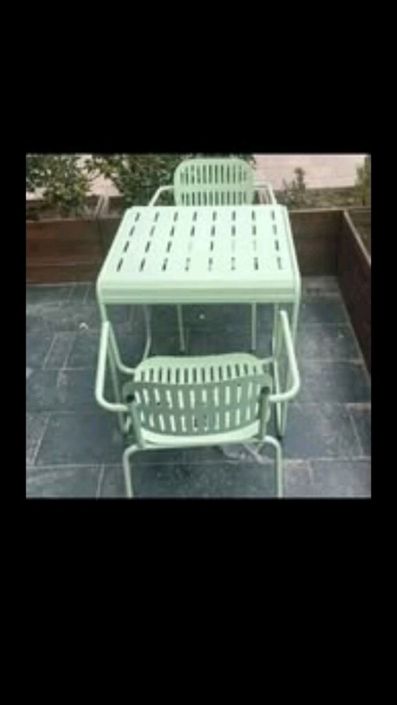 cafe Dış mekan metal sandalyeler