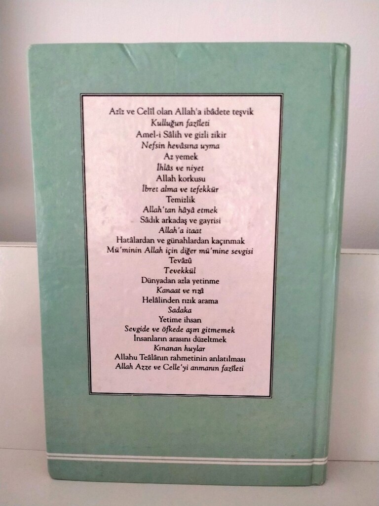 Dini kitap KiTABÜ'Z-ZÜHD VE'R-REKAİK Zahidlik ve incelikler - 3