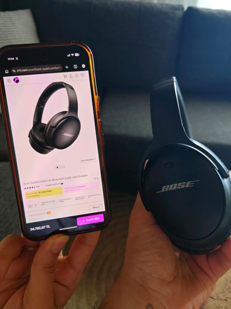 bose QC 45 kulaklık - 2