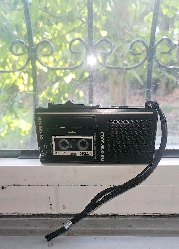 OLYMPUS Pearlcorder S803,menşei Japonya. - 9