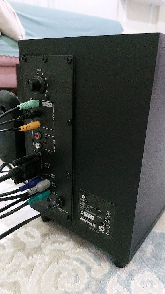Logitech z506 5+1 Ses Sistemi SIFIR AYARINDA - 4