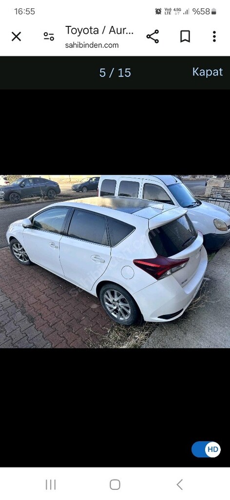 2017 trafik çıkışlı Auris - 8