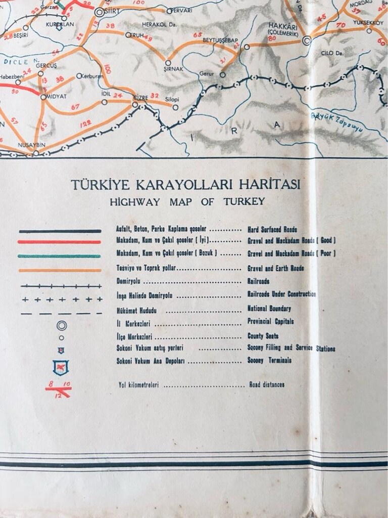 Mobil Kara Yollari Haritasi. - 5
