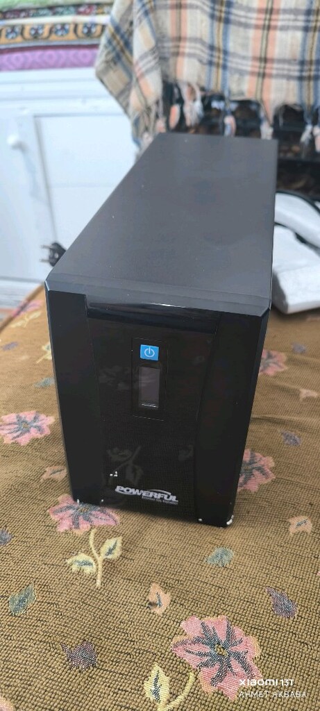 Powerful SLD-1500 1500VA Kesintisiz Güç Kaynağı Line Interactive LCD E - 3