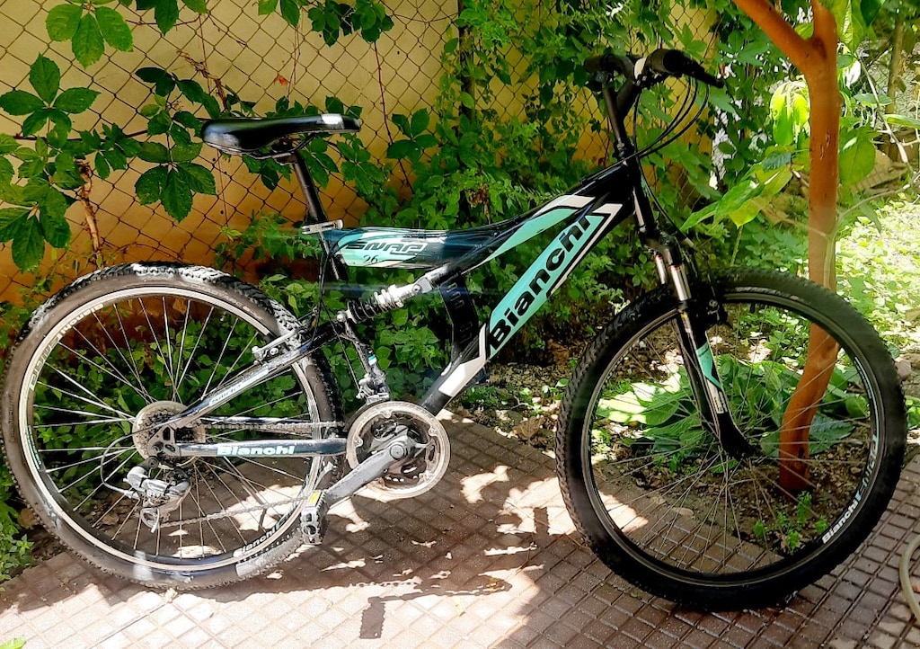 bianchi snap 26 inç çift amortisörlü dağ bisikleti - 4