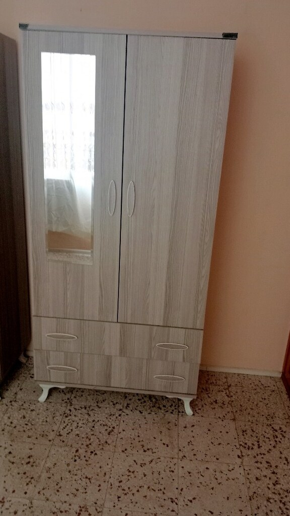 elbise dolabı temiz 3 kapaklı 2 çekmeceli temiz - 6