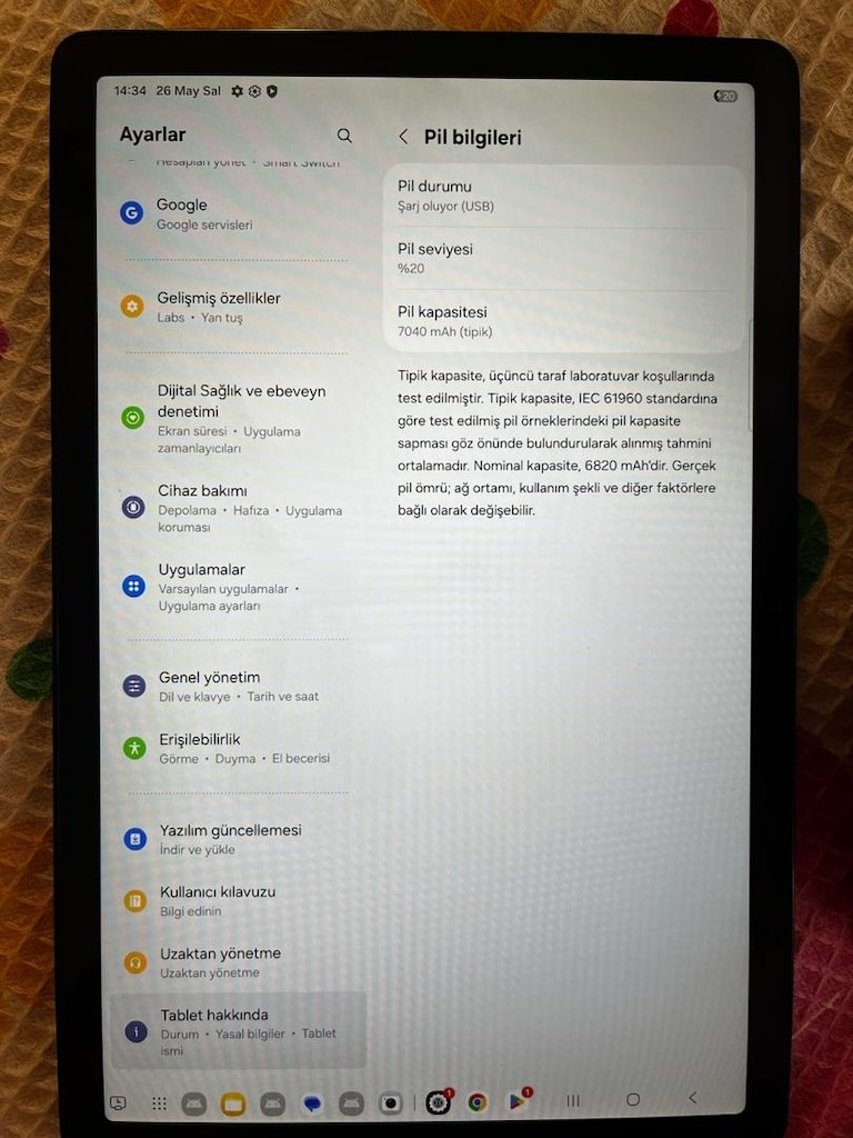Temiz Samsung Galaxy Tab A9 Plus(11 inç - 64 GB) - Kusursuz Performans - 5