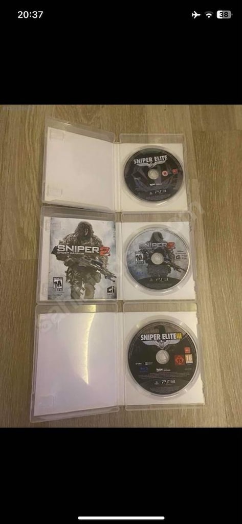 Sniper Ps3 oyun seti - 3
