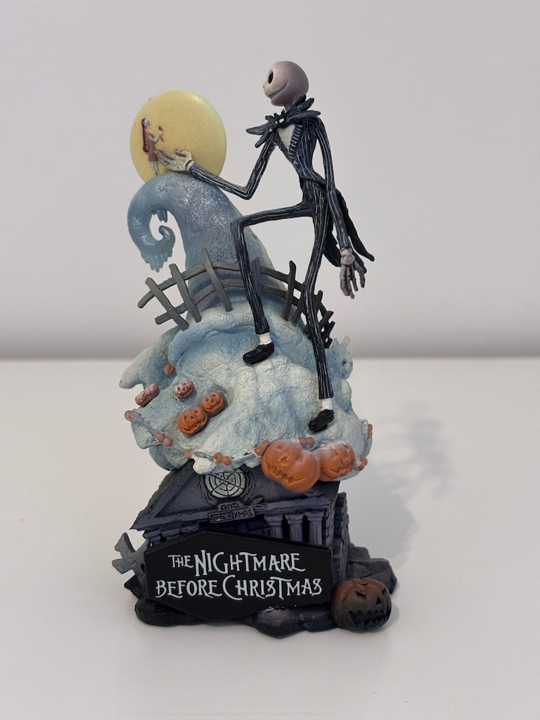Square Enix Noel Gecesi Kabusu 'Jack Skellington' Heykel Diorama
