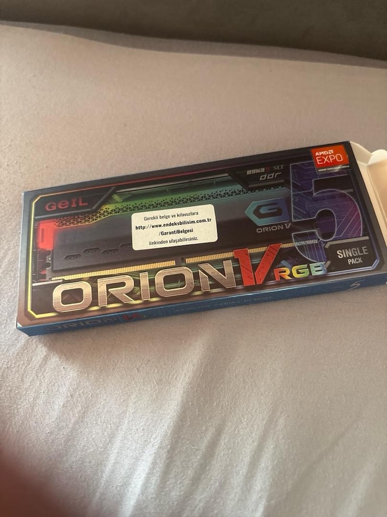 ddr5 16 gb ram sıfır fatura kutusu var - 5