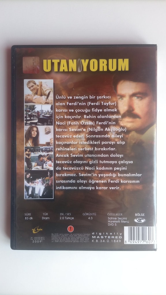 "UTANIYORUM" FİLMİ (Ferdi Tayfur, Nilgün Akçaoğlu, Burak Gülgen) - 2