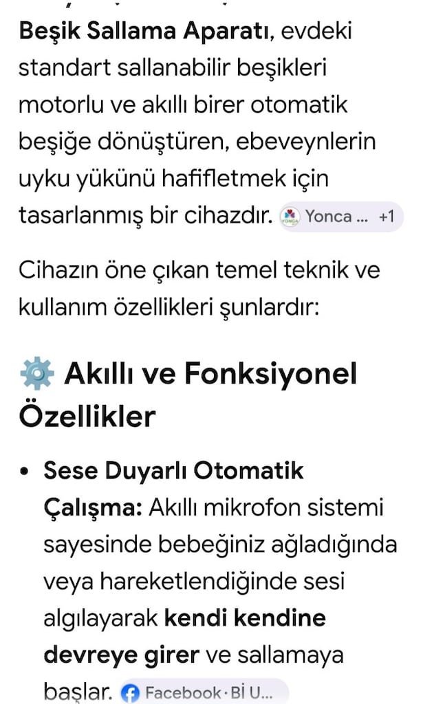 bı uyku beşik sallama aparatı - 3