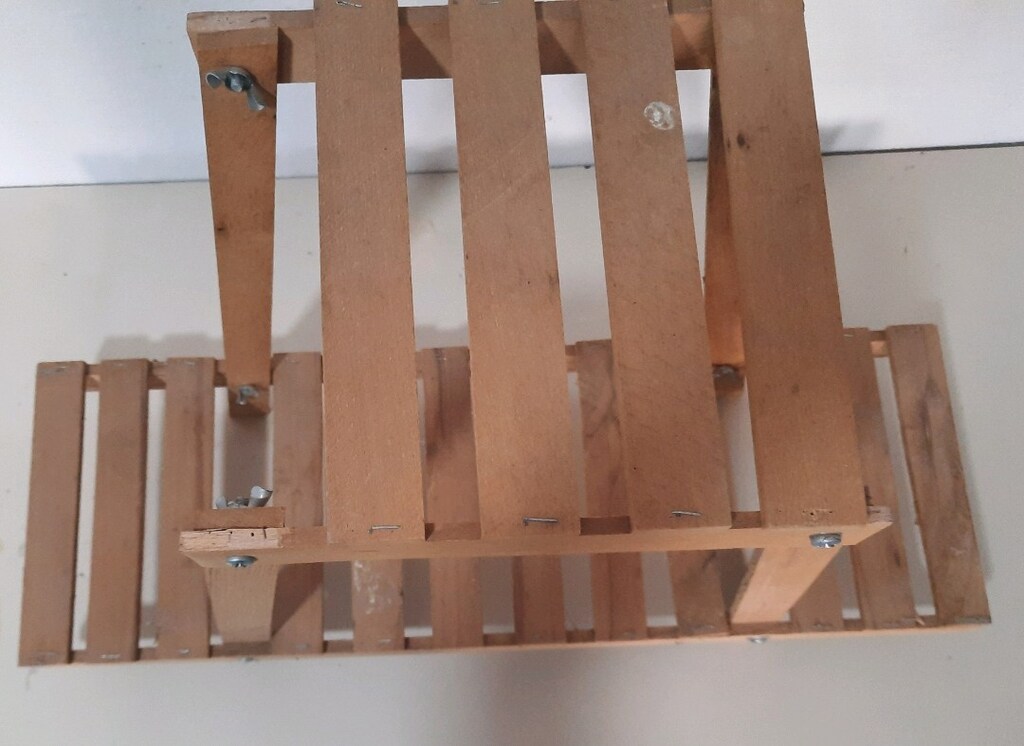 ahşap saksılık 2 katlı - 2